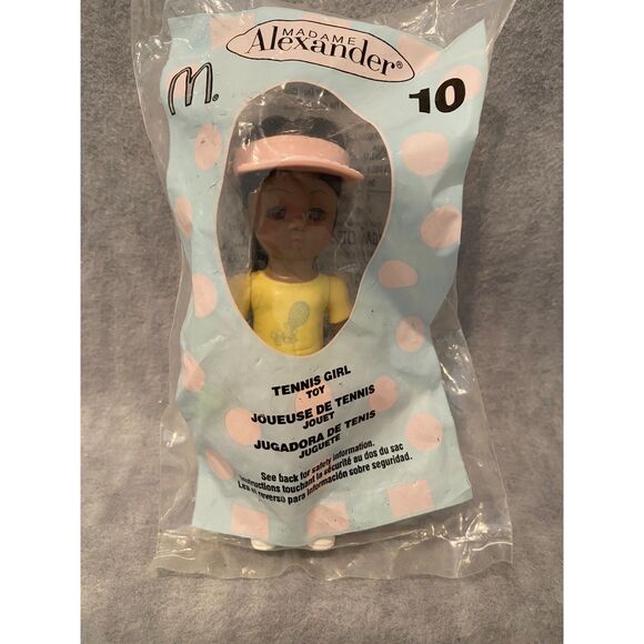 Madame Alexander McDonalds Happy Meal‎ Toy Tennis Girl  African American #10 - Picture 5 of 5
